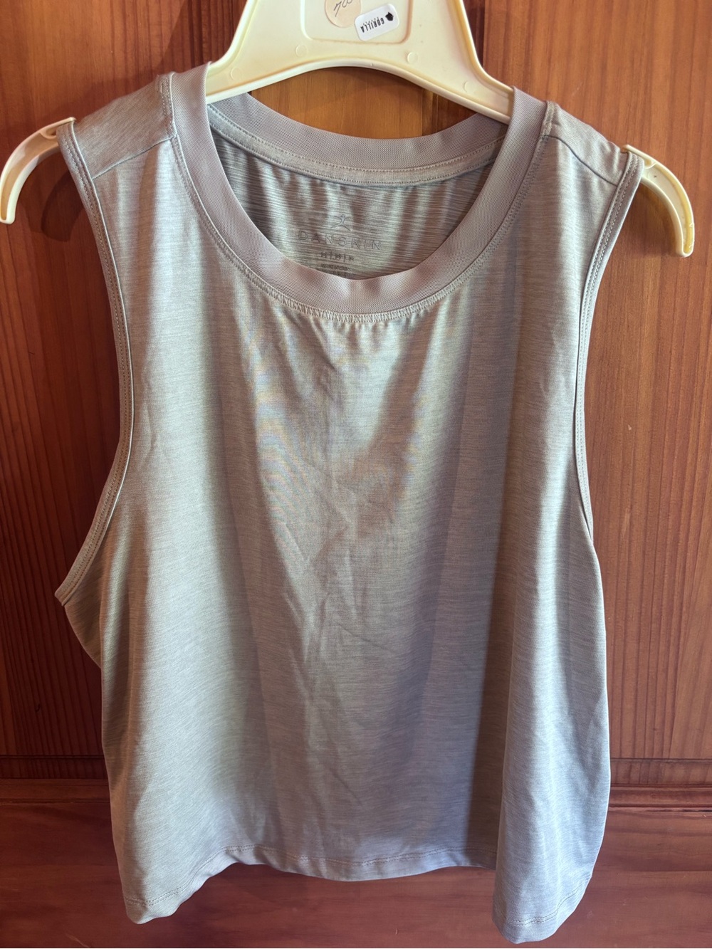 Danskin Women’s Tank Top in Light Gray